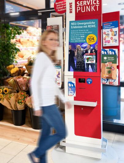 Ticketverkauf jetzt auch in REWE-Märkten