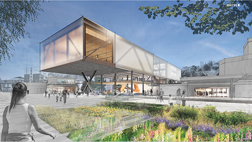 New Yorker Architekturbüro gewinnt Architekturwettbewerb für Pina Bausch Zentrum
